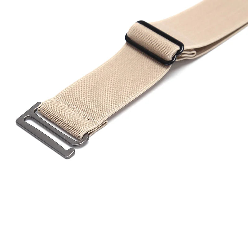 Invisible Elastic Web Belt | Adjustable No-Show Buckle Elastic Web Belt QXL
