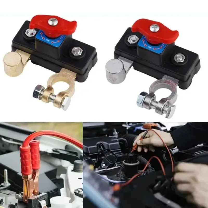 12V/24V Battery Master Cut-Off Switch | Negative Pole Disconnect Battery Disconnect Switch QXL