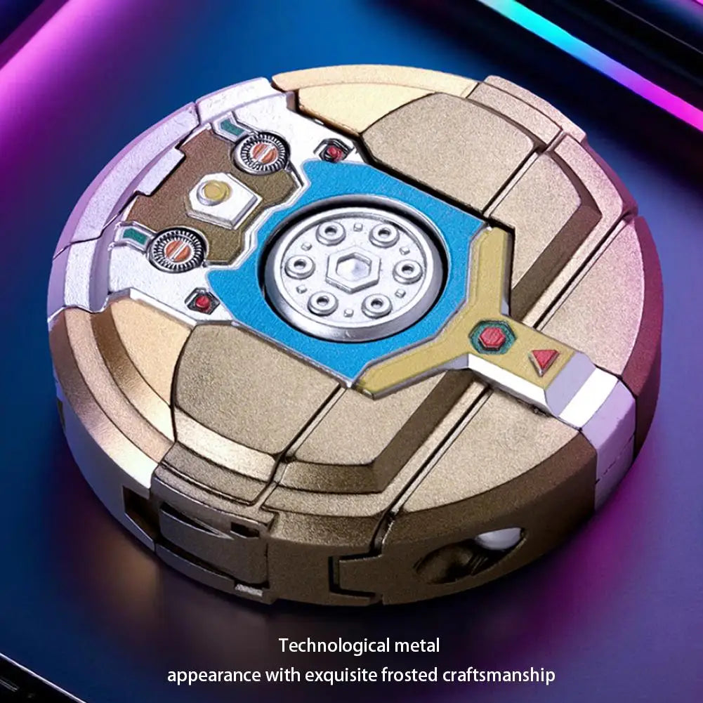 Transformable Fidget Spinner Robot Toy | 360° Spin & Deform Fidget Spinner Toy QXL