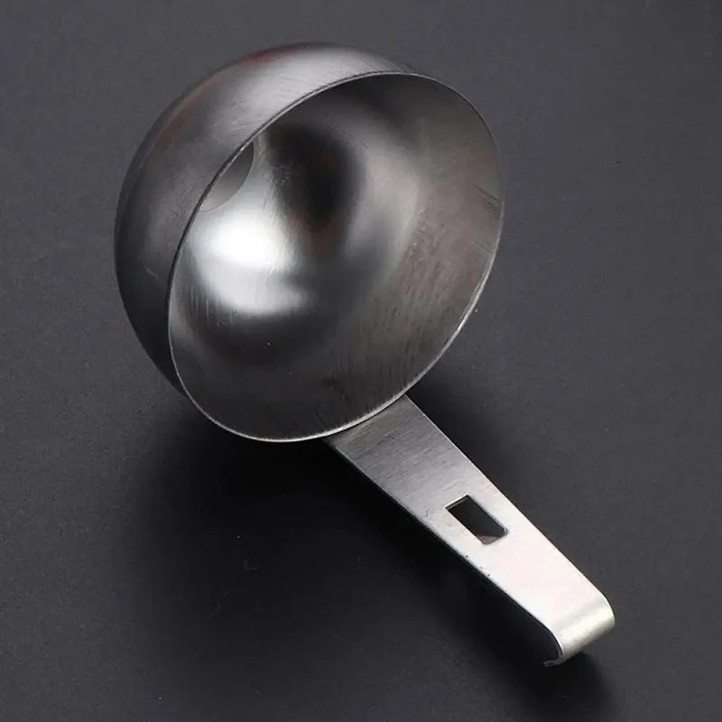 Stainless Steel Egg Poacher Cup | Non-Stick Double-Hook Egg Poacher Cup QXL