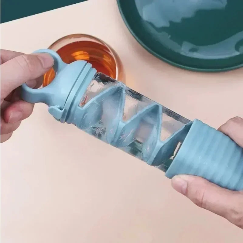 Reusable Silicone Ice Cube Tray | Multi-Grid Fast Freeze Mold Ice Cube Tray QXL