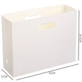 Foldable Plastic File Storage Box & Vertical Book Rack File Organizer QXL 1pc