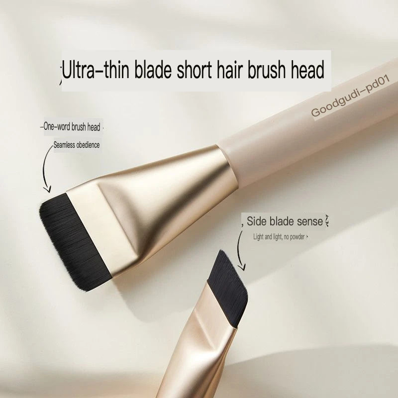 Flat Head Liquid Foundation Brush | Seamless Blade Makeup Foundation Makeup Brush QXL