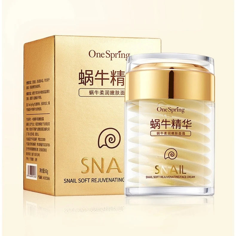Snail Collagen Face Cream – Anti-Aging, Brightening & Eye Serum Snail Collagen Face Cream QXL Snail Cream