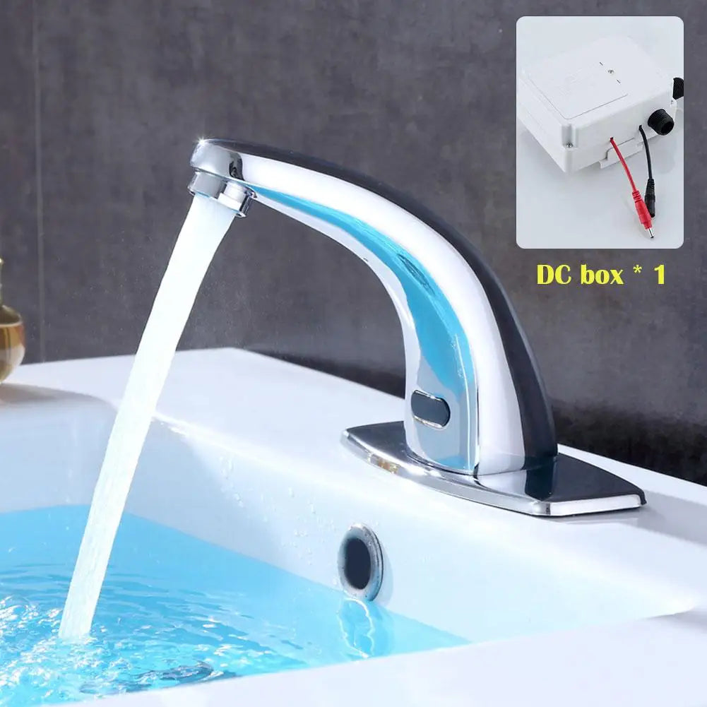 Touchless Sensor Faucet | Automatic Infrared Basin Tap Sensor Basin Faucet QXL