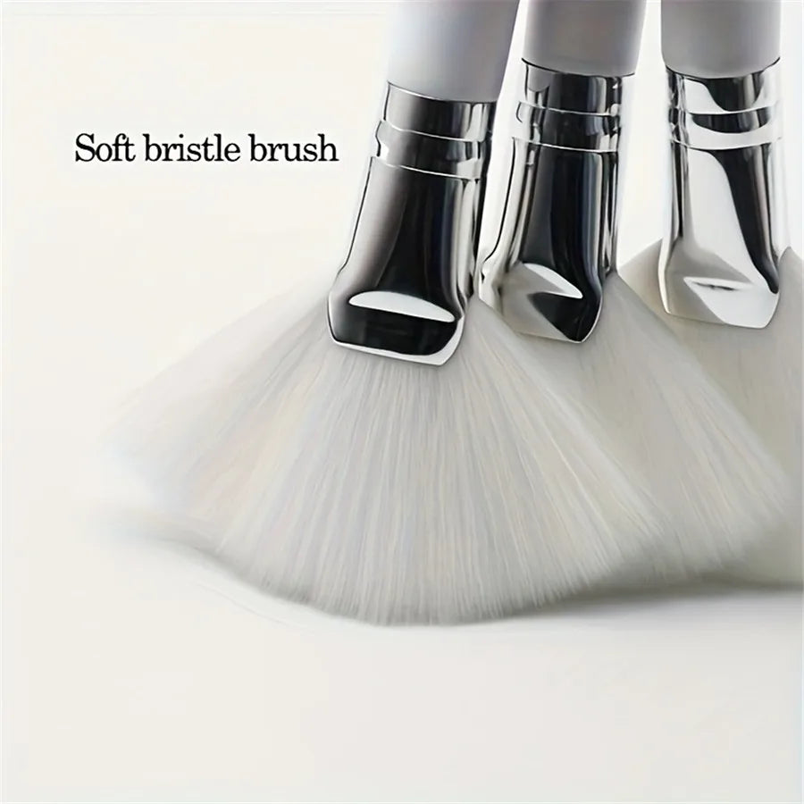 Define Beauty Fanned Makeup Brush – Soft Fan Brush Applicator Fan Makeup Brush QXL