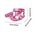 Inflatable Pool Hammock Chair | Floating Lounge Float for Adults Inflatable Pool Float QXL Pink