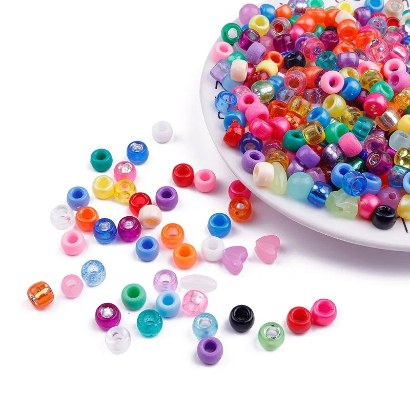 100-Pack Multicolor Dreadlock Beads | Hair Rings & Tube Cuffs Dreadlock Hair Beads QXL