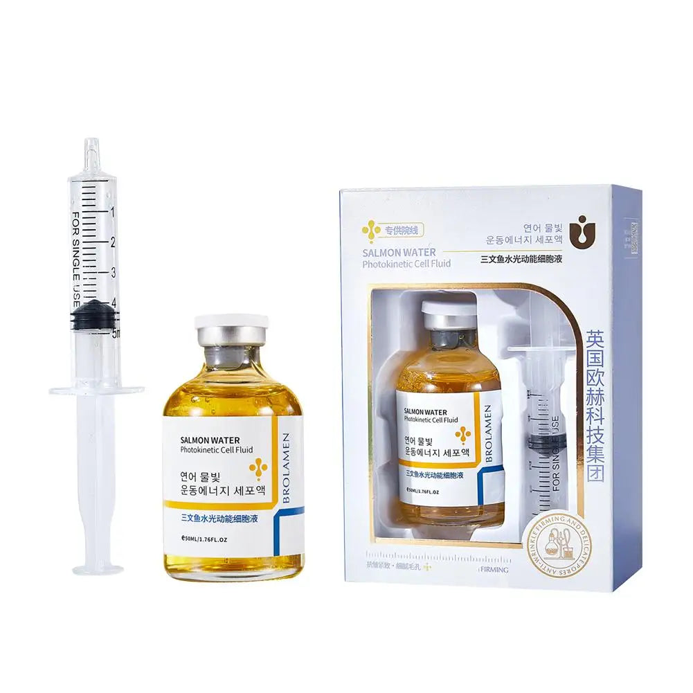 LUXURYTO Korean Salmon Serum | 24HR Hydrating Face Essence Face Serum QXL