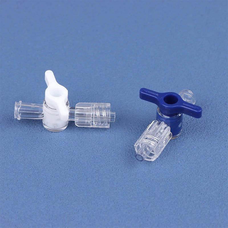 Luer Lock Two-Way Rotary Valve | Plastic Dispensing Switch Rotary Flow Valve QXL