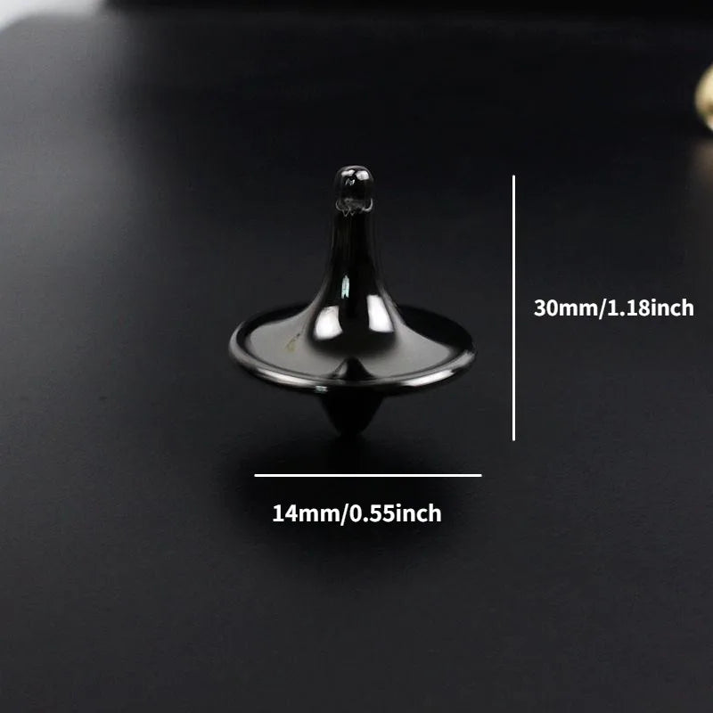 Metal Fingertip Gyro Spinner | Quiet EDC Desk Toy Fidget Gyro Spinner QXL