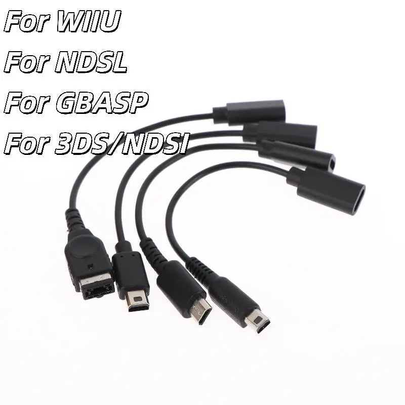 USB-C Charging Cable for NDSi GBA SP Wii U 3DS | 1 or 3 Pack Game Console Charger Cable QXL