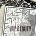 Butterfly Nail Stamping Plates | Stainless Steel Stencil Nail Stamping Plate QXL Default Title
