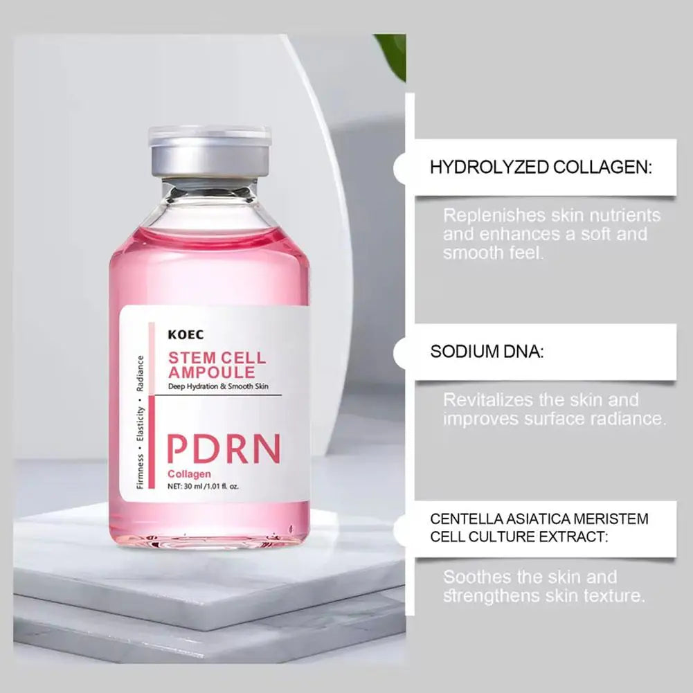 PDRN Collagen Essence Serum – Firming, Brightening & Hydrating Face Serum Ampoule QXL
