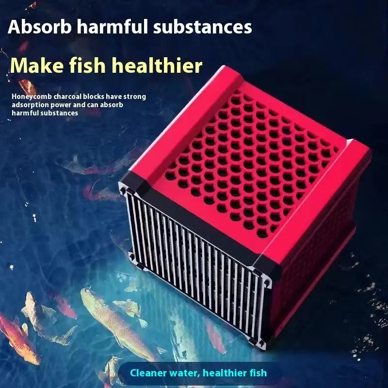 Activated Carbon Aquarium Filter Cube | Water Purifier Aquarium Filter QXL