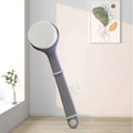 Long Handle Back Lotion & Sunscreen Applicator Brush Body Lotion Applicator QXL Gray