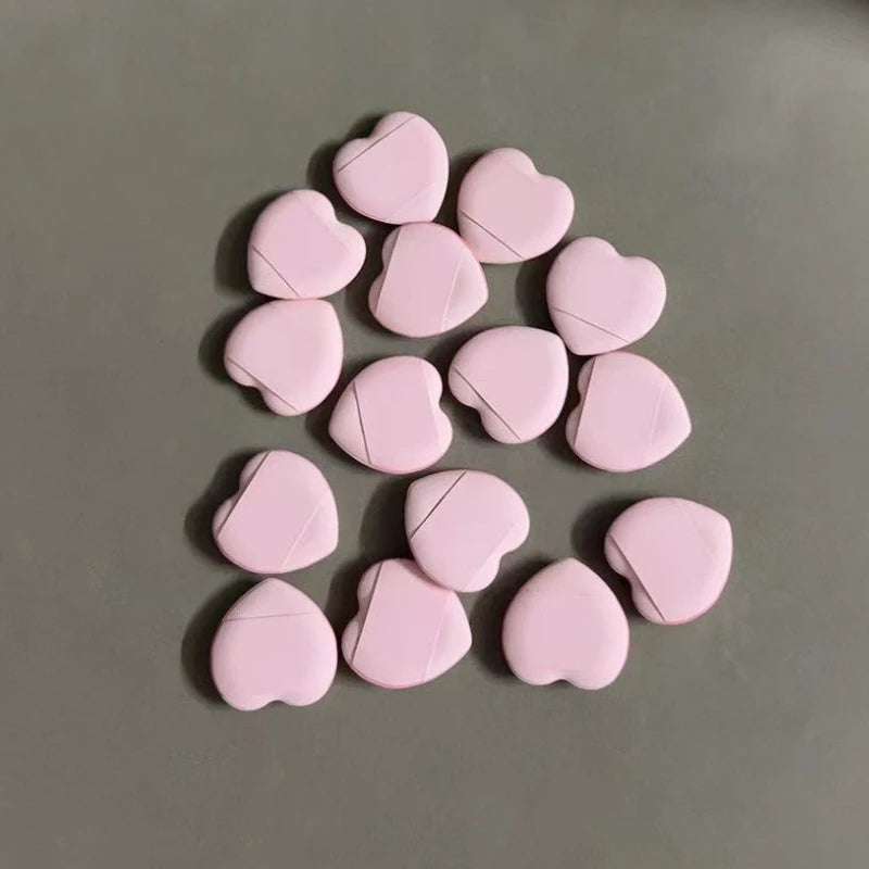 15-Pack Mini Fingertip Thumb Puff Makeup Sponges Latex-Free Makeup Sponge Set QXL