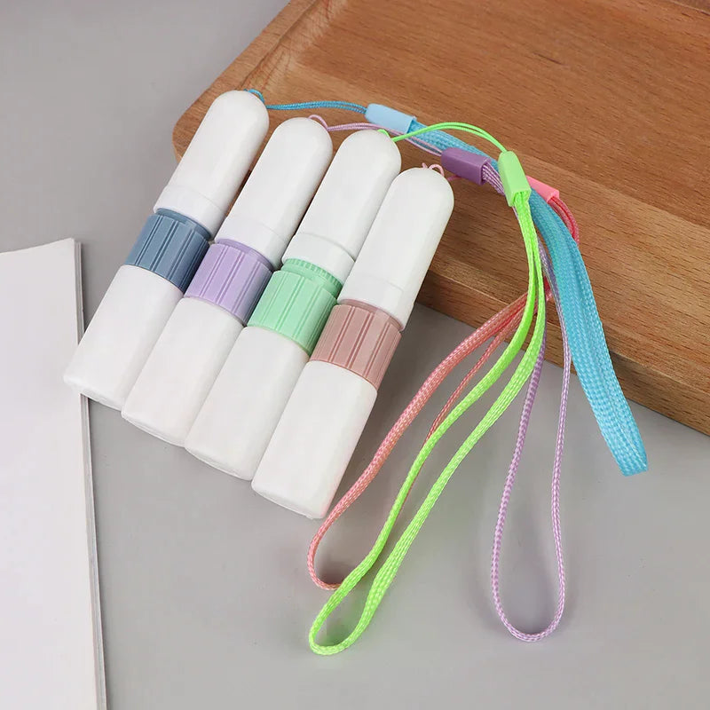 2-in-1 Blank Nasal Inhaler Sticks with Essential Oil Bottle Aromatherapy Inhaler QXL