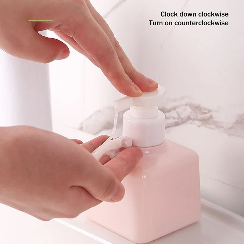 200/300ml Refillable Press Pump Bottle | Travel Lotion Dispenser Refillable Pump Bottle QXL