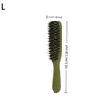 Boar Bristle Travel Hair Brush | Detangle, Smooth & Style Boar Bristle Hair Brush QXL L