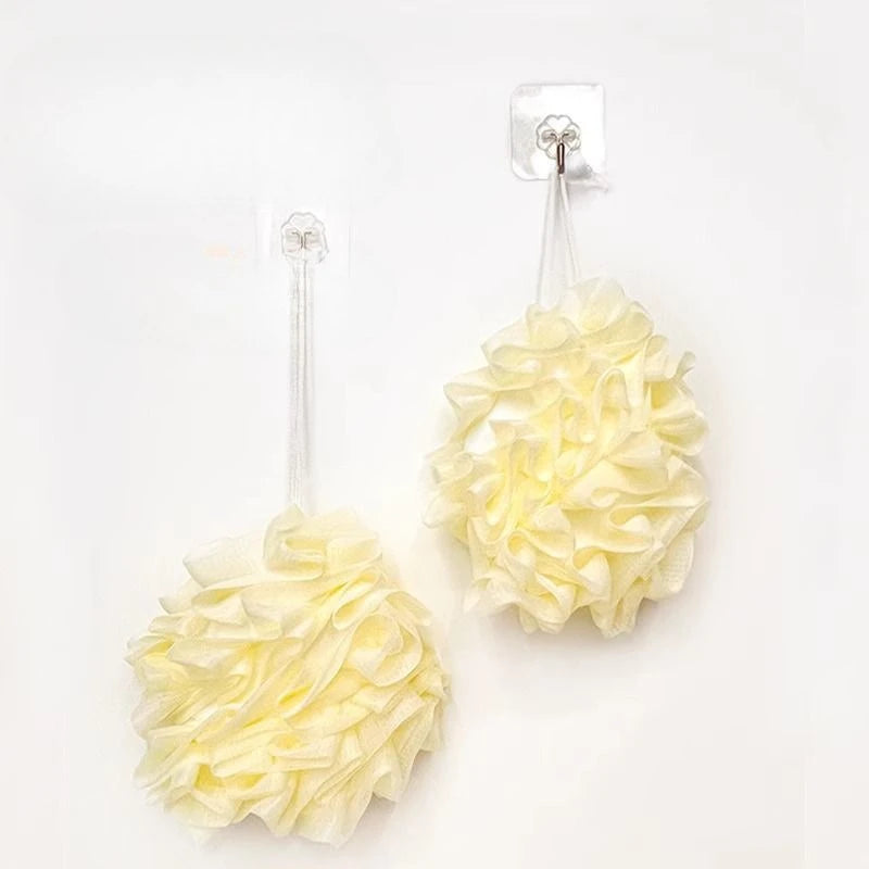 2-in-1 Loofah Bath Ball with Soap Dispenser | Body Scrubber Loofah Bath Scrubber QXL