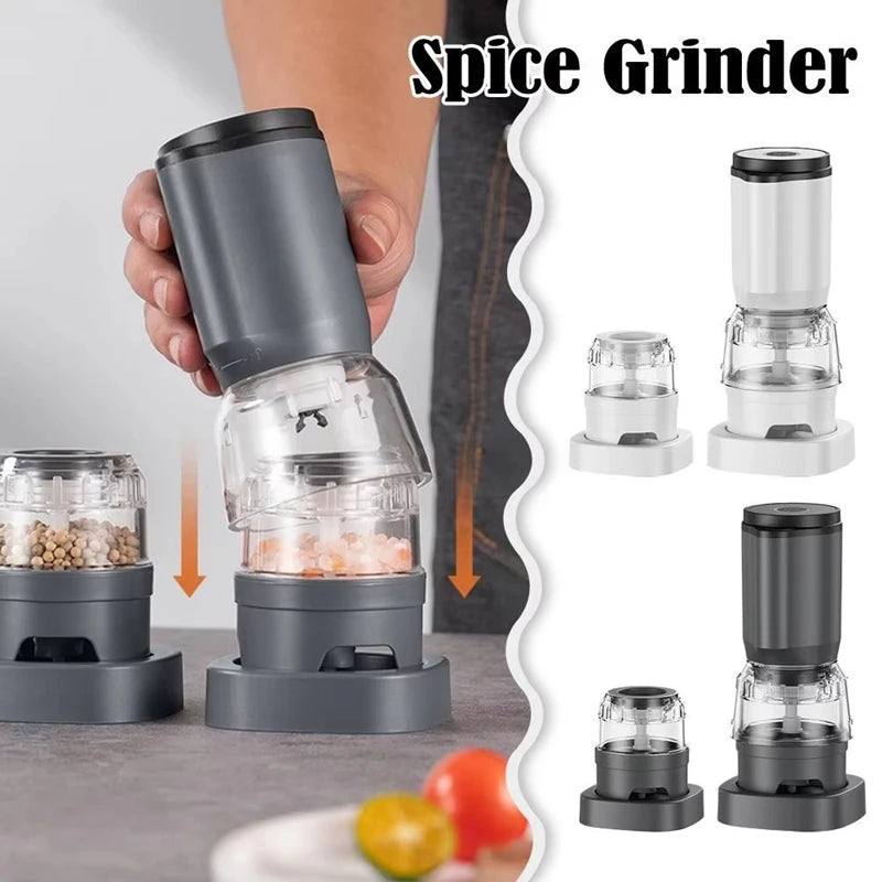 Electric Pepper & Spice Grinder USB Rechargeable | Dreamburgh Electric Spice Grinder QXL