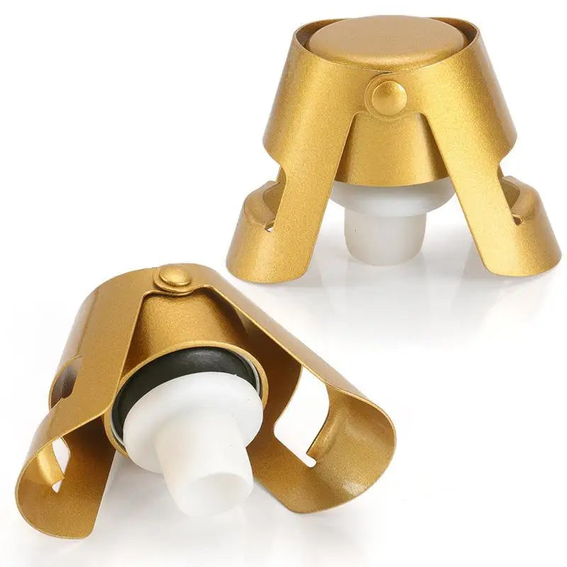 Stainless Steel Champagne & Wine Bottle Stopper Seal Cap Wine Bottle Stopper QXL A4