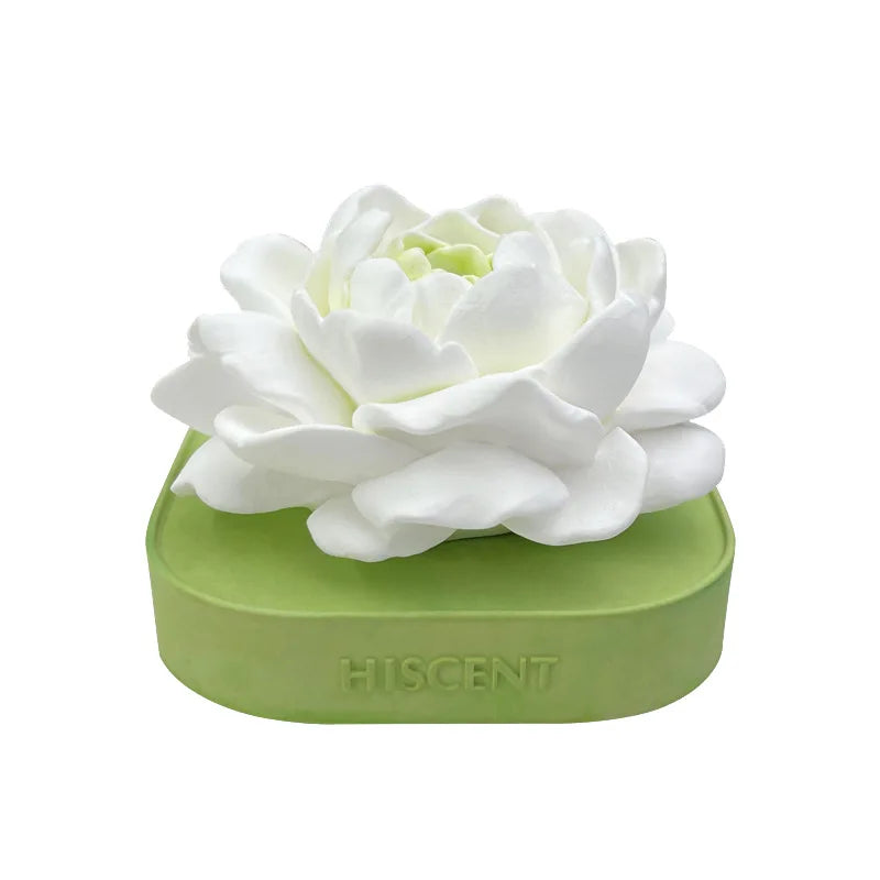 Jasmine Gypsum Plaster Aroma Diffuser | Car & Desk Decor Aroma Diffuser Ornament QXL