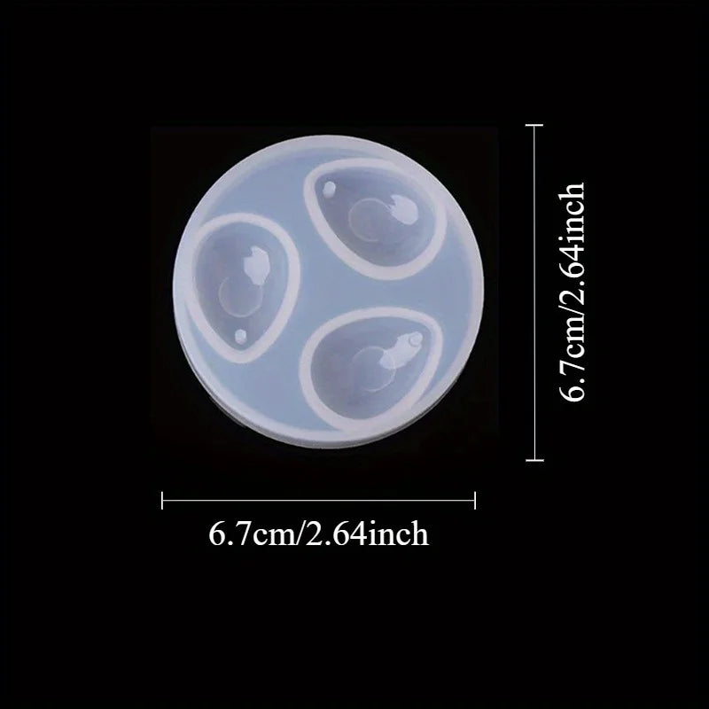 Water Drop Silicone Mold | DIY Resin Pendant Jewelry Making Resin Jewelry Mold QXL