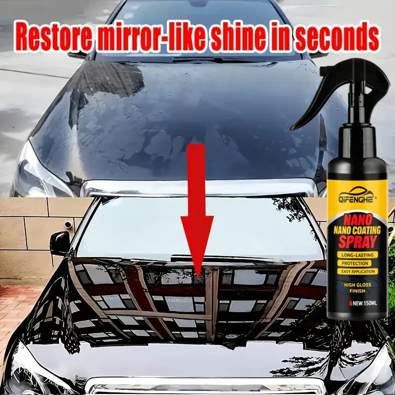 Nano Coating Spray | Mirror Gloss Car Paint Protection – QXL Car Coating Spray QXL