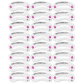 12-Style Reusable Eyebrow Stencil Set | DIY Brow Templates Eyebrow Stencil Set QXL 24 Pcs