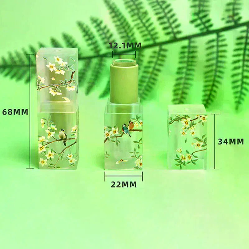 Empty Square Lip Balm Tube 3.5ml | Refillable Lipstick Container Lip Balm Container QXL