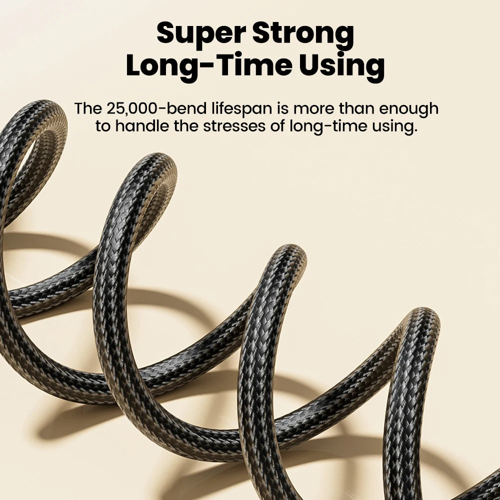 66W 90° Elbow USB-C Fast Charging Cable | USB-A & USB-C USB-C Charging Cable QXL