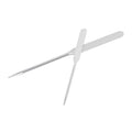 2-Pack Double-Ended Stainless Steel Makeup & Nail Spatula Makeup Mixing Spatula QXL Default Title