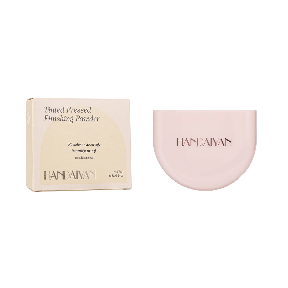 Handaiyan Matte Pressed Powder – Oil Control & Waterproof Pressed Setting Powder QXL