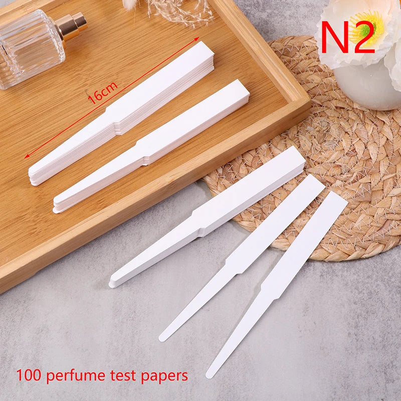 100-Pack Flower Shape Perfume & Essential Oil Test Strips Fragrance Test Strips QXL 2
