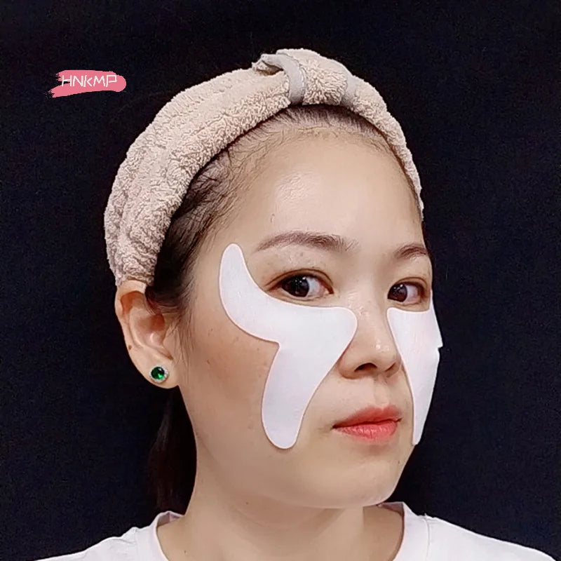 Anti-Wrinkle Nasolabial Fold Patches | Overnight Face Stickers Anti-Wrinkle Face Patch QXL