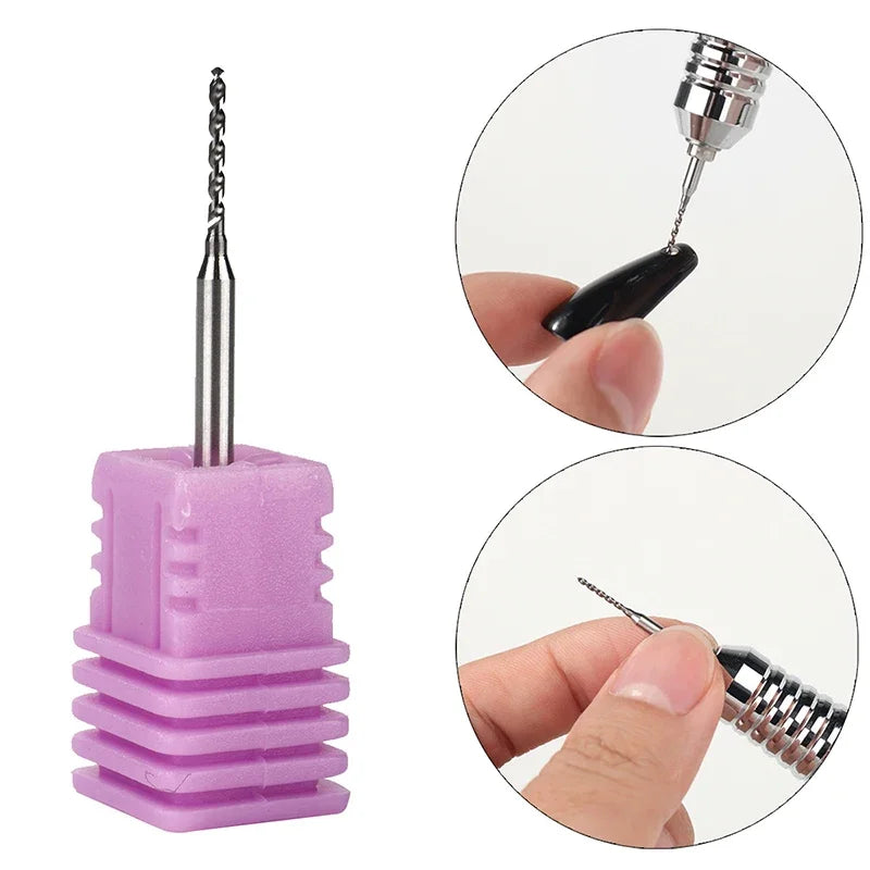 Tungsten Steel Nail Drill Bit | Grinding & Perforation Head Nail Drill Bit QXL