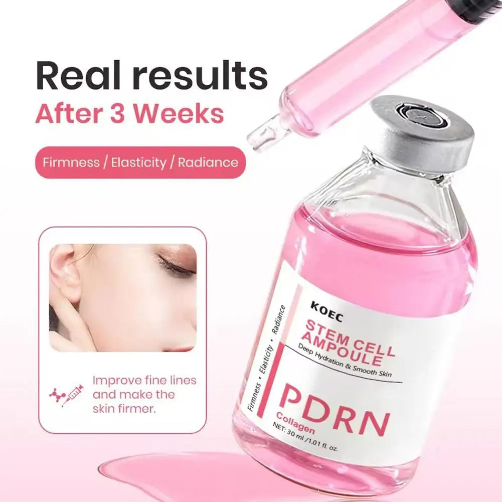 PDRN Collagen Essence Serum – Firming, Brightening & Hydrating Face Serum Ampoule QXL