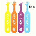Creative Finger Bookmarks | Fun Page Markers for Book Lovers Novelty Bookmarks QXL 8pcs