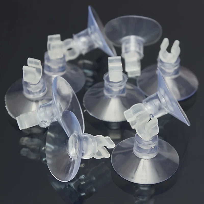 5-Pack Aquarium Suction Cups for Air Pump Tube | Fish Tank Aquarium Suction Cups QXL