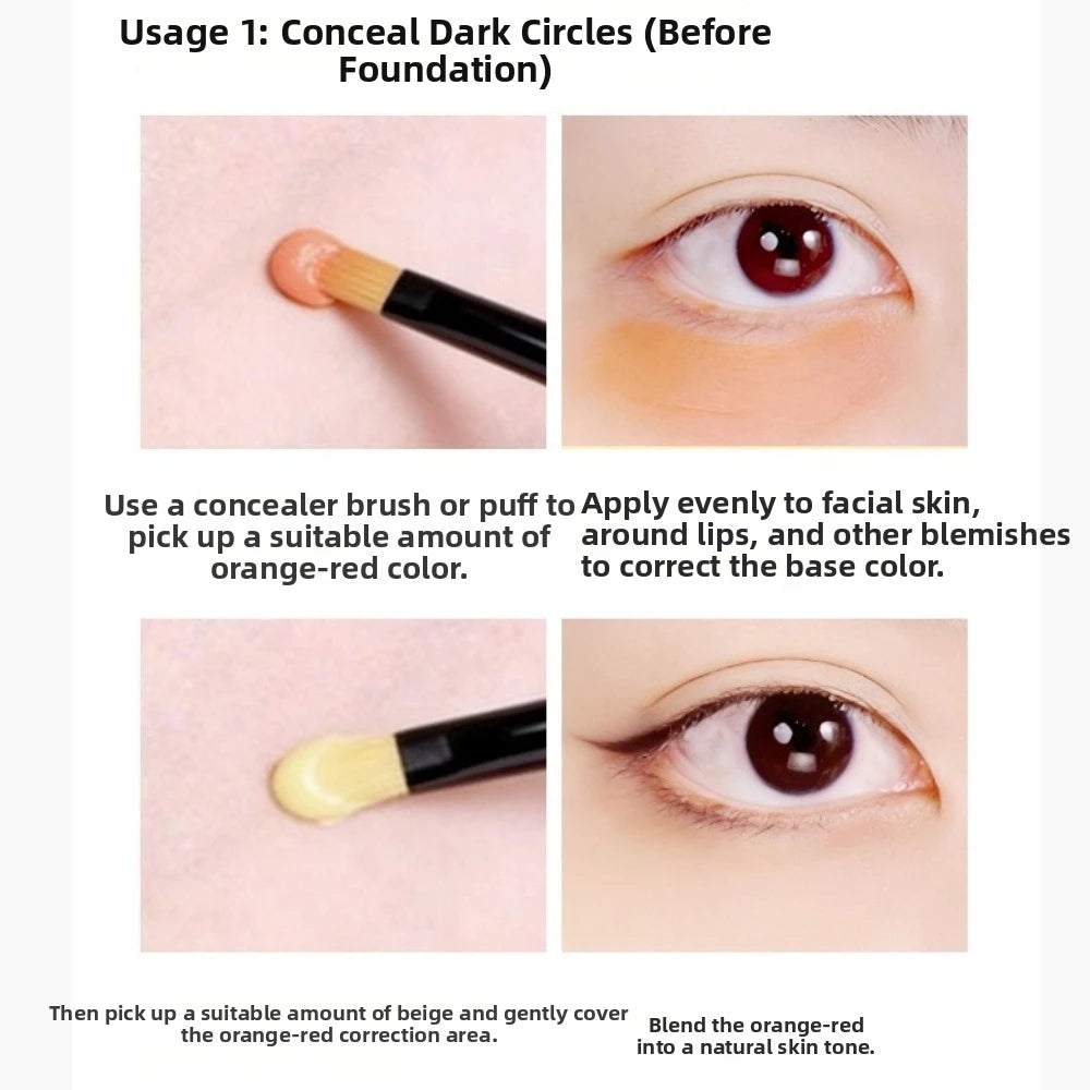 Moisturizing Liquid Concealer | Full Coverage & Oil Control Liquid Concealer QXL