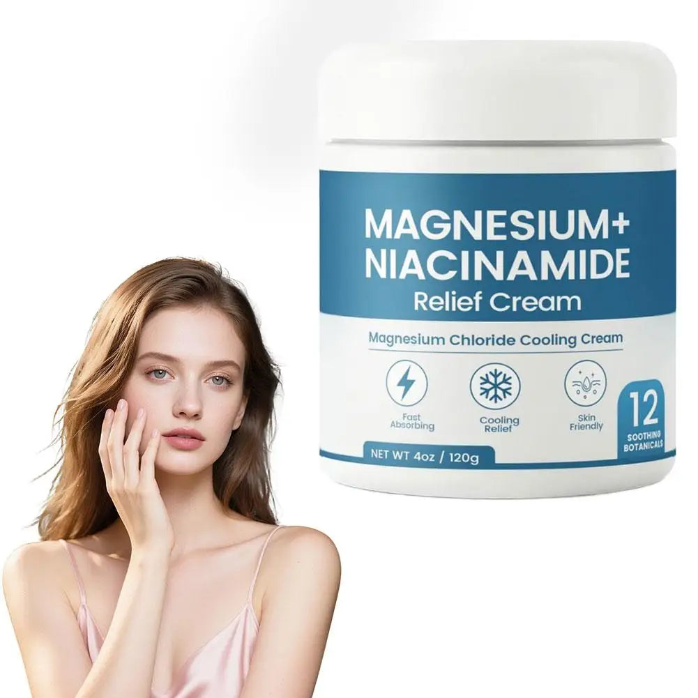 Niacinamide Magnesium Body Cream – Hydrating Lotion, All Skin Body Moisturizer Cream QXL