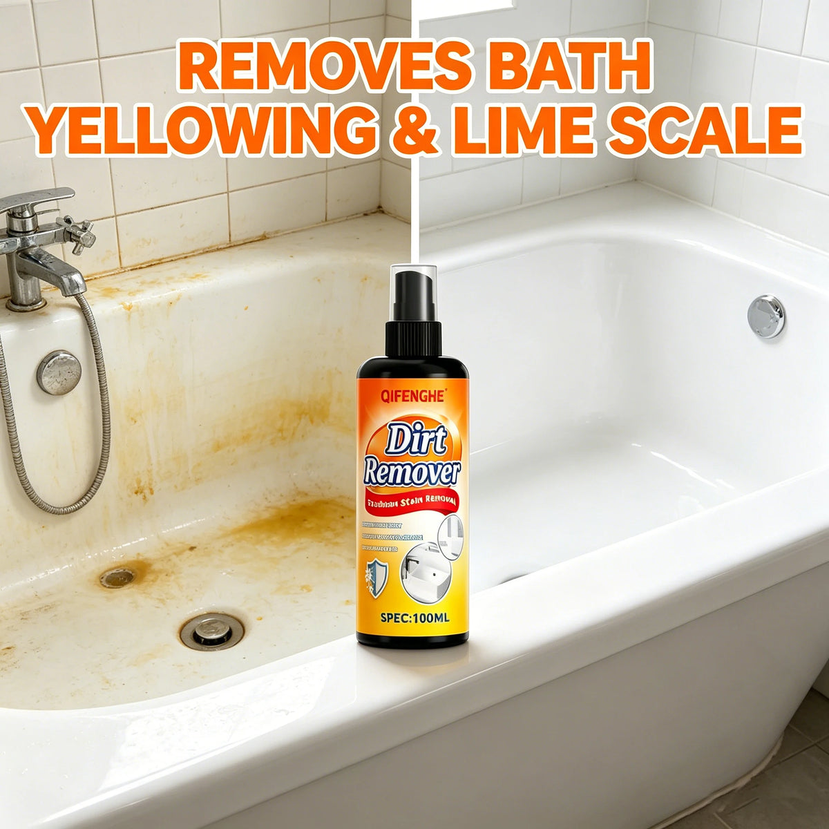Multi-Surface Dirt Remover Spray | Stubborn Stain Cleaner Surface Cleaning Spray QXL
