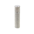 10ml Rhinestone Refillable Perfume Bottle | Fine Mist Atomizer Perfume Atomizer QXL Silver