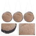 3-Pack Konjac Facial Sponge | Dual-Sided Exfoliating Scrubber Facial Exfoliating Sponge QXL Default Title
