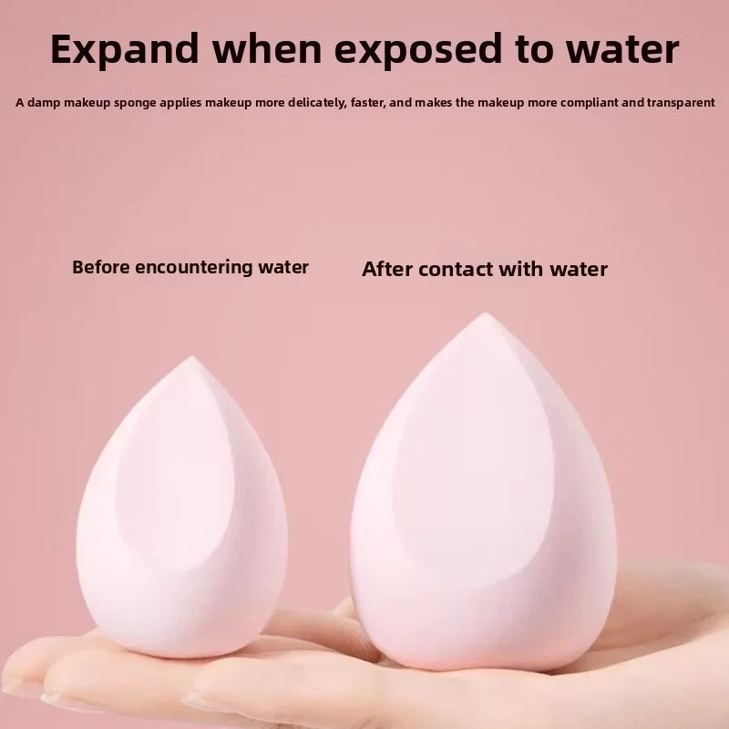 Non-Latex Makeup Sponge Egg | Water-Activated Beauty Blender Makeup Sponge QXL