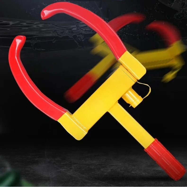 Heavy-Duty Wheel Clamp Tire Lock | Universal Anti-Theft Wheel Clamp Lock QXL