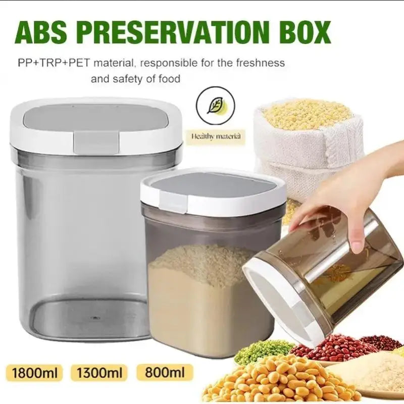 Airtight Milk Powder Container 800–1800ml | Food Storage Box Food Storage Container QXL