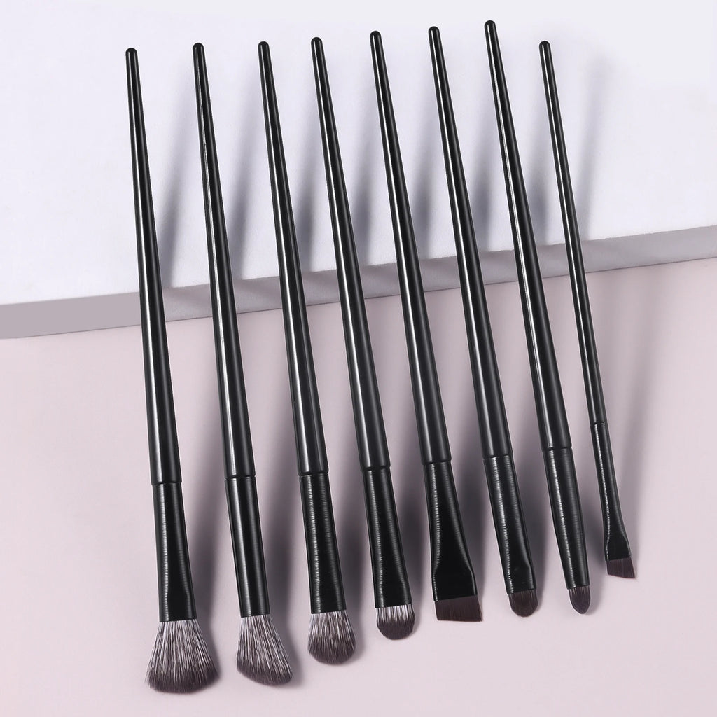 8-Piece Eye Makeup Brush Set – Eyeshadow, Brow & Concealer Eye Makeup Brush Set QXL